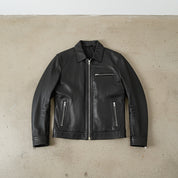 Men's Handmade Trucker Suede Leather Jacket