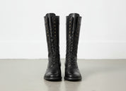 New Handmade Mens Style Superb Leather Boots Long Men Boot Leather