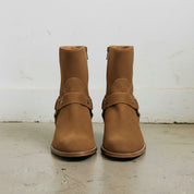 Handmade Men's Cow Leather Suede High Ankle Boots