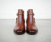 Handcrafted Men's Jodhpurs Ankle Leather Boots