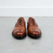 Handmade Men's Brown Oxford Leather Formal  Dress Shoes