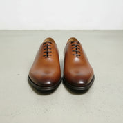 Handcrafted Men's Brown Oxford Dress Shoes