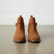 Men's Fashion Ankle High Tan Brown Suede Jodhpurs Boots