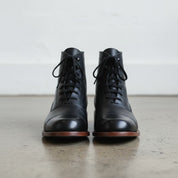 Handcrafted Men's Leather Cap-Toe Ankle Dress Boots