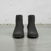 Men's Dark Gray Suede Zipper Ankle Boots