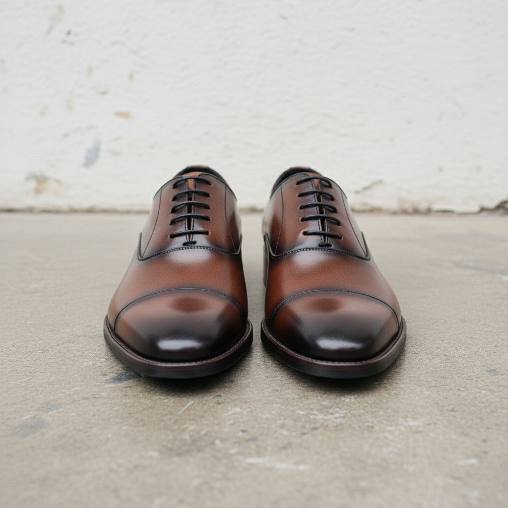 Handmade Men's Cow Leather Formal Dress Shoes