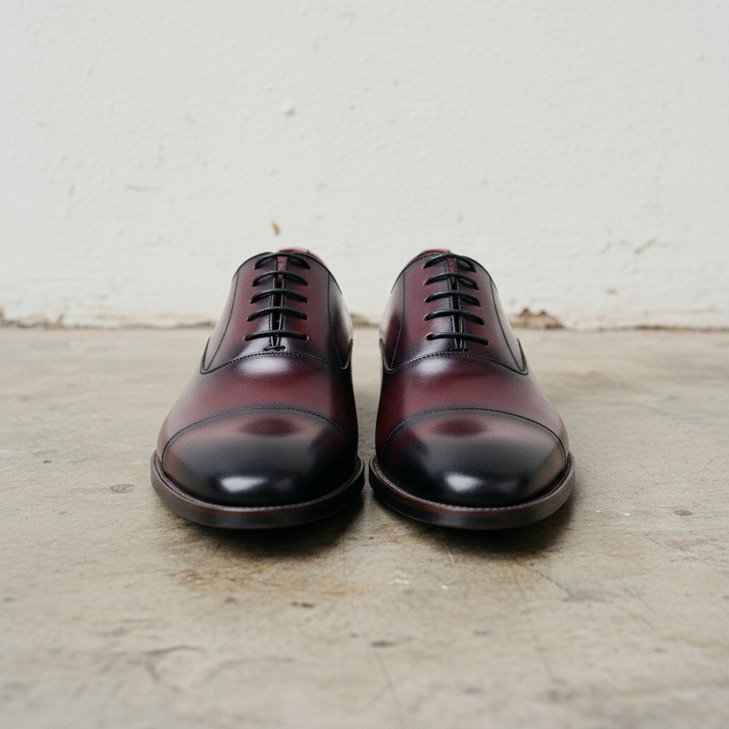 Handmade Men's Cow Leather Formal Dress Shoes