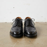 Handcrafted Men's Cow Leather Brogue Shoes