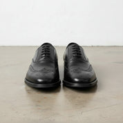 Men's Handmade Cow Leather Wingtip Brogues Dress Shoes