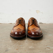 Handmade Men's Leather Wingtip Oxford Dress Shoes