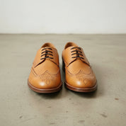Handmade Men's Genuine Leather Derby Shoes