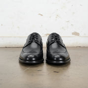 Handmade Men's Full Grain Leather Wingtip Brogue Shoes