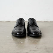Men's Handmade Brogue Dress Shoes in Full Grain Leather