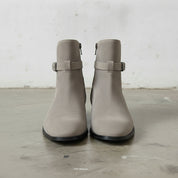 Men's Light Gray Suede Jodhpur Boots
