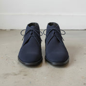 Men's Navy Blue Suede Chukka Boots