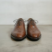 Men's Brown Brogue Leather Oxfords — Chadburn — Chadburn