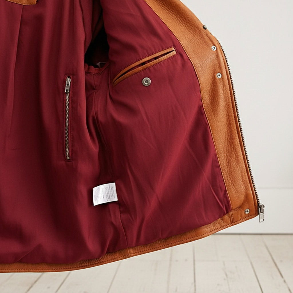 close-up-lining of product