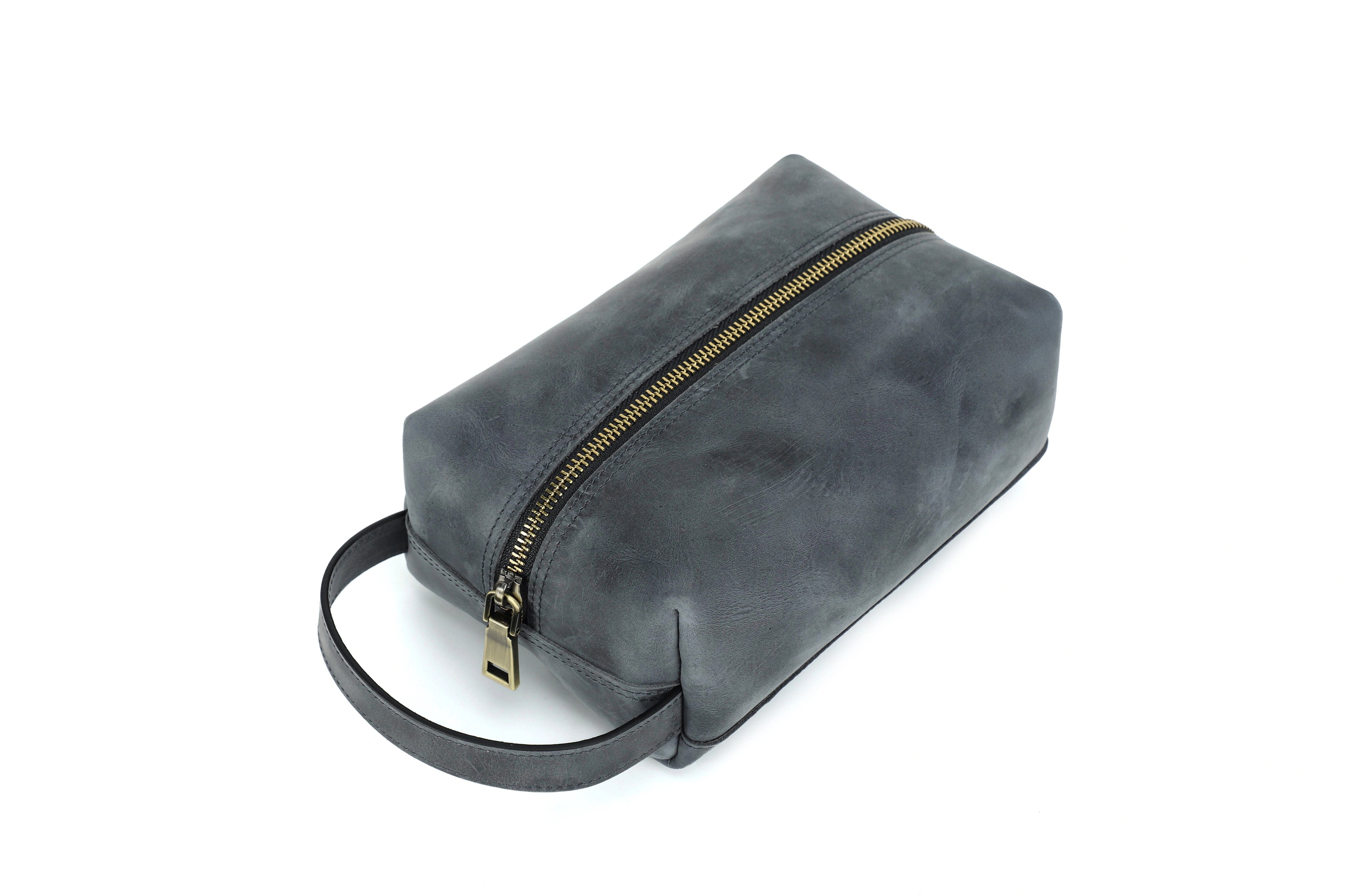 Unisex Digital Accessories Leather Storage Bag