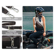 Women's Chic Full Grain Leather Crossbody Fanny Pack, Premium Waist Bag