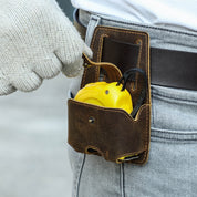 Handcrafted Leather Utility Holster with Belt Loop
