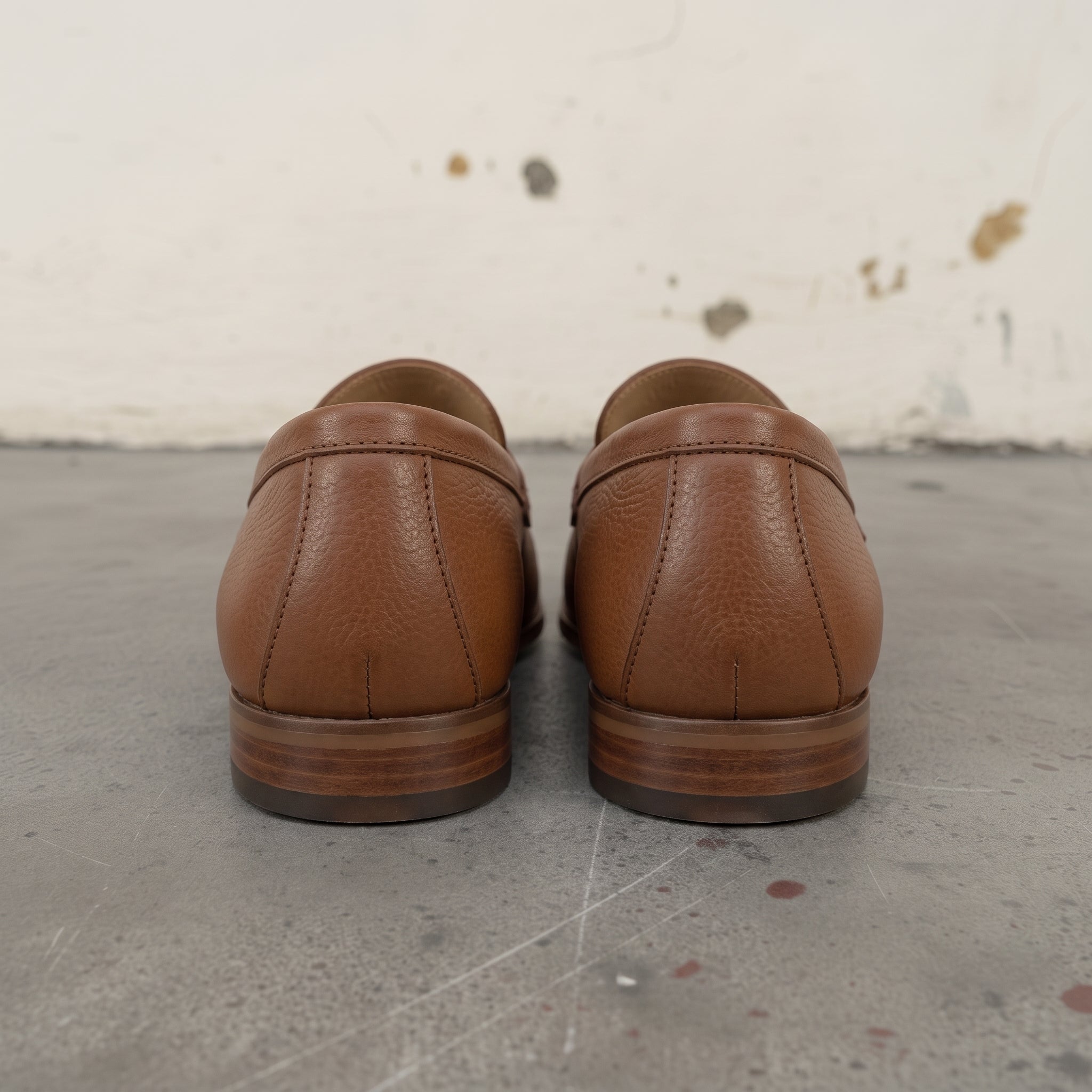 Handcrafted Men's Brown Leather Penny Loafers — Finsbury