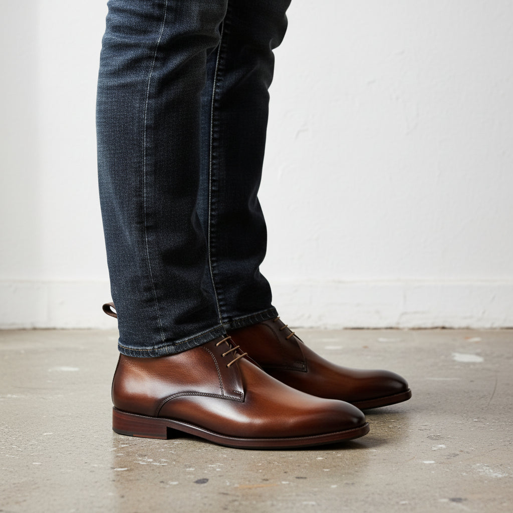 model-wearing-casual-side-view of product