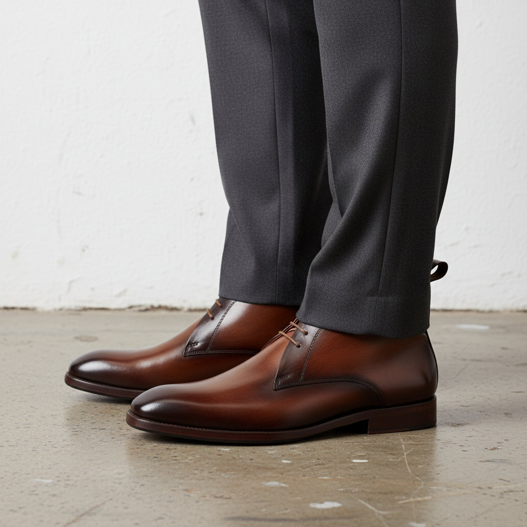 model-wearing-formal-side-view of product