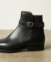 Handmade Men Black Jodhpurs Boot, Black Ankle Boot, Formal Boot