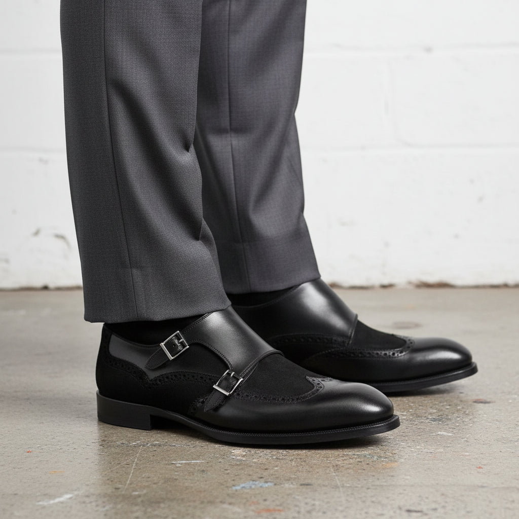 model-wearing-formal-side-view of product