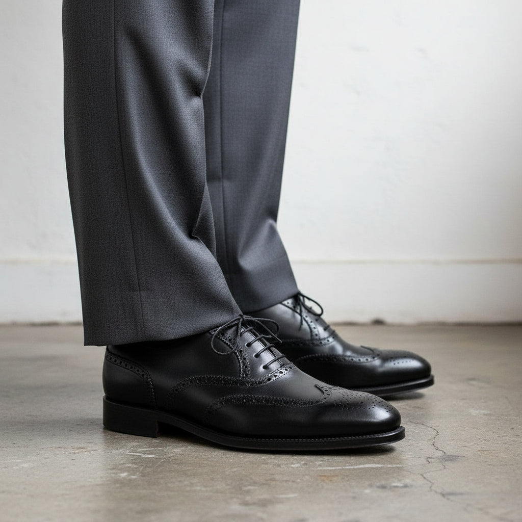 model-wearing-formal-side-view of product