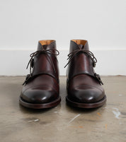 Handmade Men Brown Boots, Double Monk Strap Boot, Leather Boots, Formal