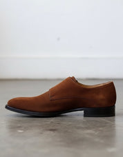 Handmade Men Brown Double Monk Shoes, Brown Dress Shoes, Shoes For Mens