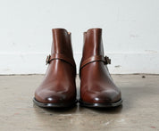 Handmade Men Brown Jodhpurs Boots, Ankle Leather Boots, Boots For