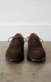 Handmade Men Brown Lace up shoes, Men Oxford Dress Shoes, Classic shoes - front-view
