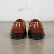 Handmade Men Brown Tassels Shoes, Brown Moccasins Shoes, Shoes For Mens - back-view