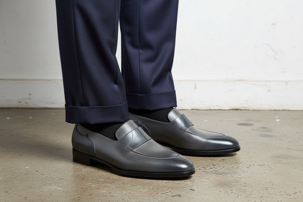 model-wearing-formal-side-view of product