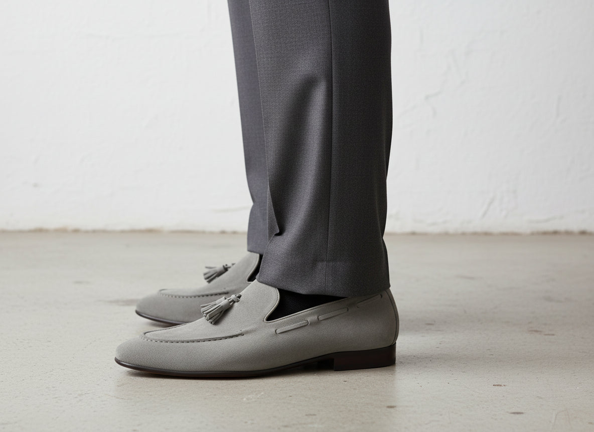 model-wearing-formal-side-view of product