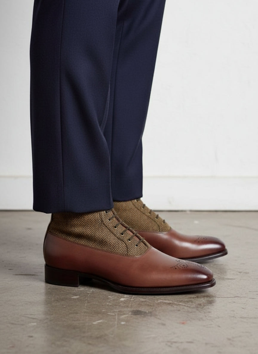 model-wearing-formal-side-view of product