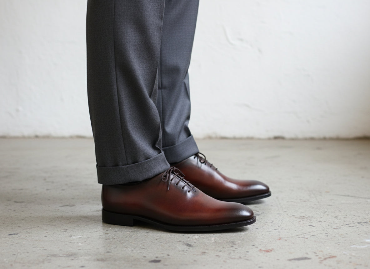 model-wearing-formal-side-view of product