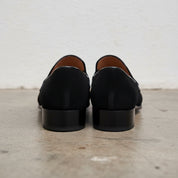 Handmade Men Pointed toe suede Shoes, Men party shoes, Men suede moccassins - back-view