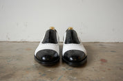 Handmade Men Spectator Shoes, Two Tone Shoes, Formal Shoes