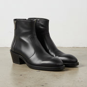 Handmade Men's Cow Leaher Suede Chelsea Boot - 3-4-right-view