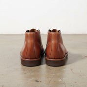 Handmade Men's Cow Leather Classic Dress Boots - back-view