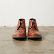 Handmade Men's Cow Leather Classic Dress Boots - front-view