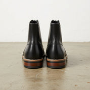 Handmade Men's Cow Leather Lace-Up Boots - back-view