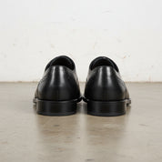 Handmade Men's Cow Leather Wingtip Brogues Dress Shoes - back-view