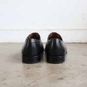 Handmade Men's Full Grain Leather Brogue Dress Shoes - back-view