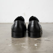 Handmade Men's Full Grain Leather Brogue Dress Shoes - back-view