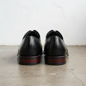 Handmade Men's Full Grain Leather Oxford Dress Shoes - back-view