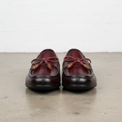 Handmade Men's Genuine Cow Leather Casual Loafers - front-view